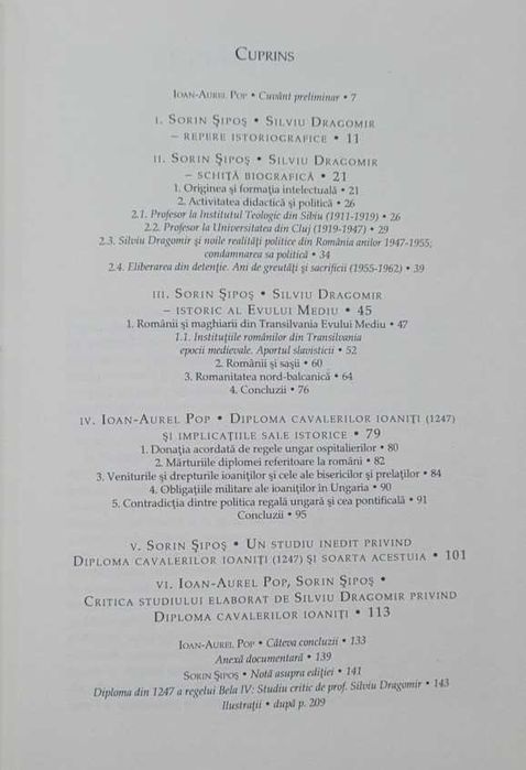 Silviu Dragomir și dosarul Diplomei cavalerilor ioaniți