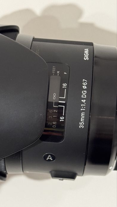 Объектив Sigma 35 art 1.4d