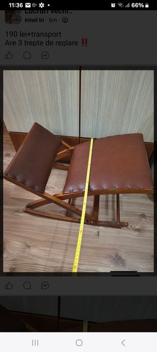 Șezut pentru  picioare scaun