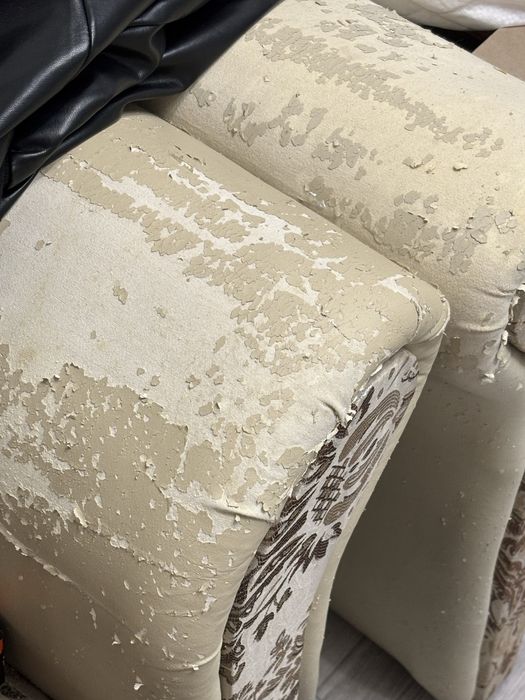 Отдам диван с мдф и кресло