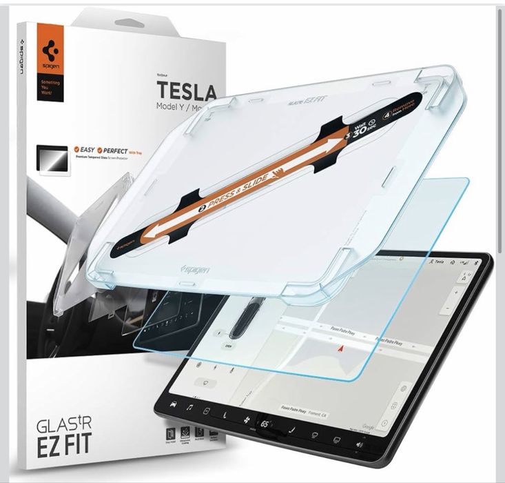 Протектор за дисплей Spigen за Tesla Model 3 Y