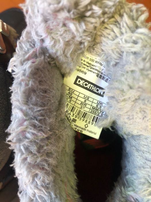 Ghete de iarnă Quechua SH500, nr 40, noi