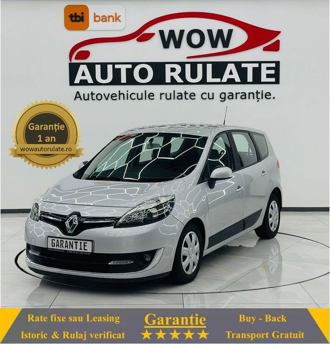Renault Grand Scenic 2013 1.5D E5 Garantie 12 Luni Rate Avans 0 Doar Cu Buletinul