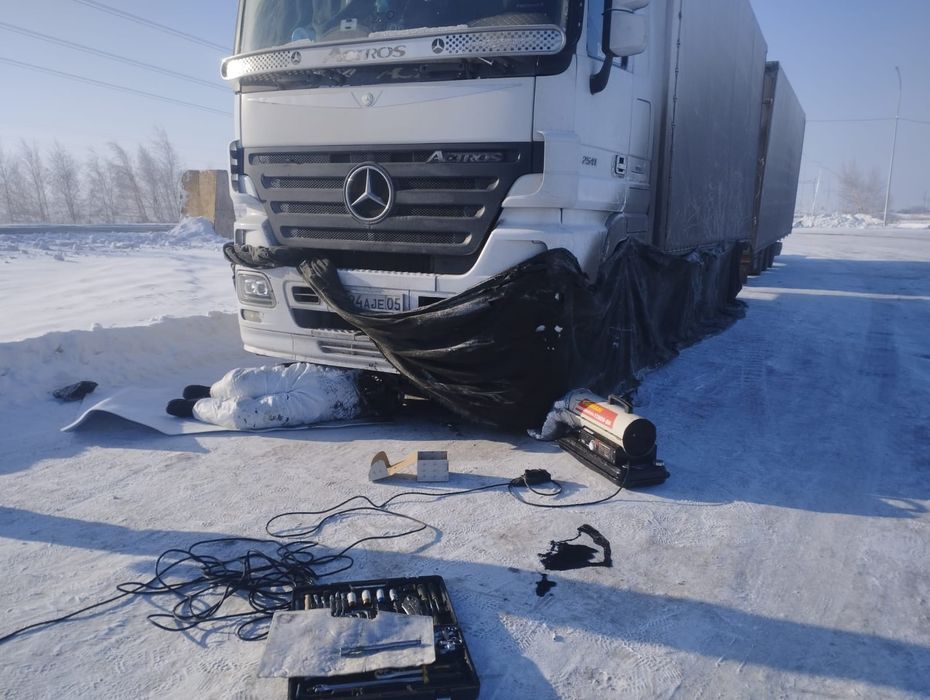 Отогрев Грузовых и спецтехники
