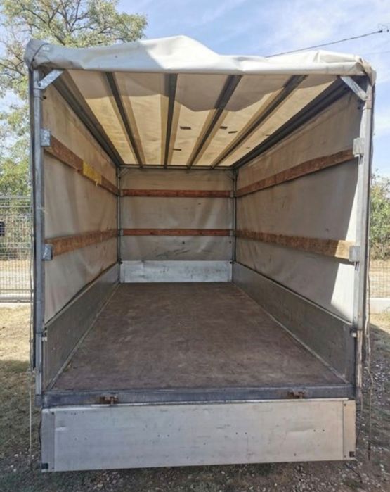 Remorcă cu Prelată 2500 kg -Humbaur Germania