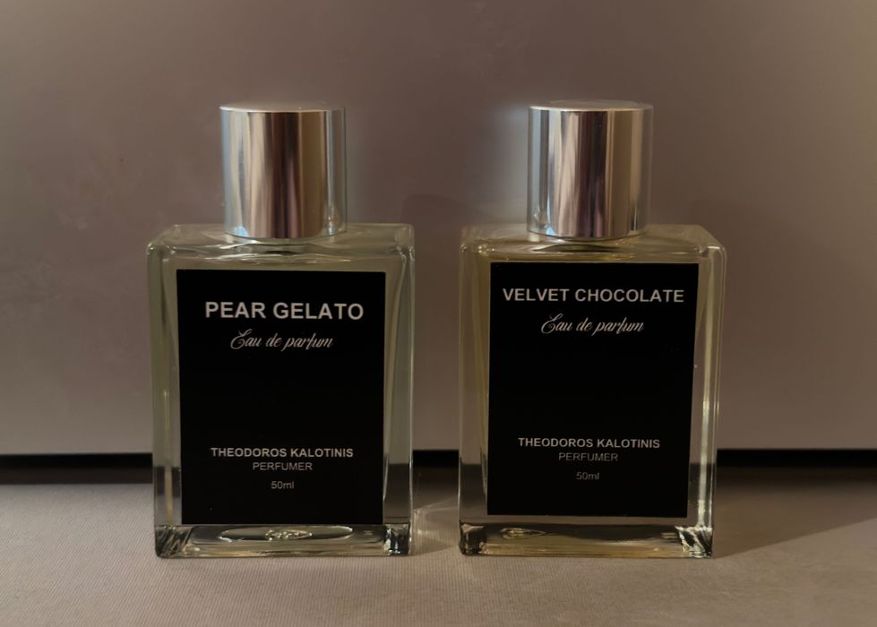 Парфюми THEODOROS KALOTINIS (Velvet Chocolate и Pear Gelato)
