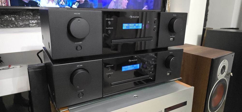 Cd player Auna si cu functie de preamplificator Usb