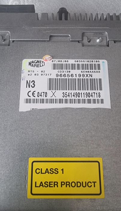 Радио Навигация RT5-02 ,ver.8.31,Magnet Mareli, Peugeot 407