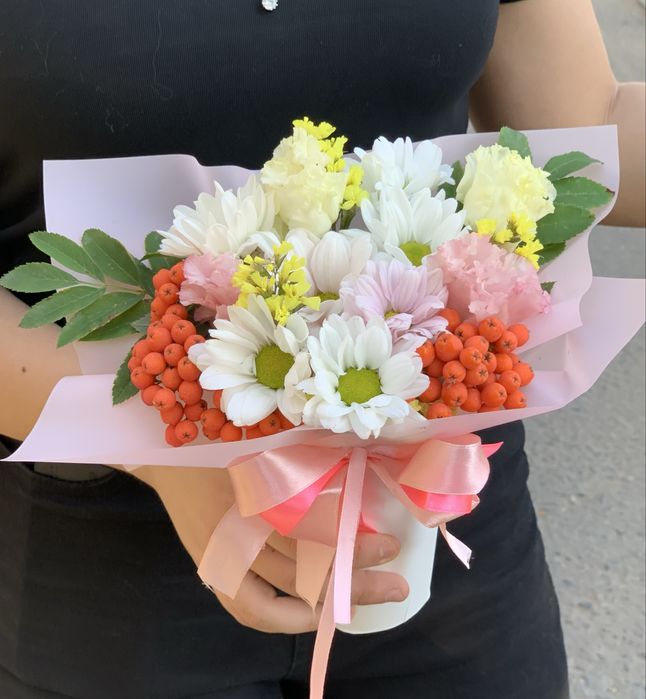 Стаканчик букет комплимент