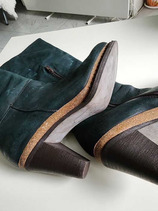 Дамски ботуши естествена кожа