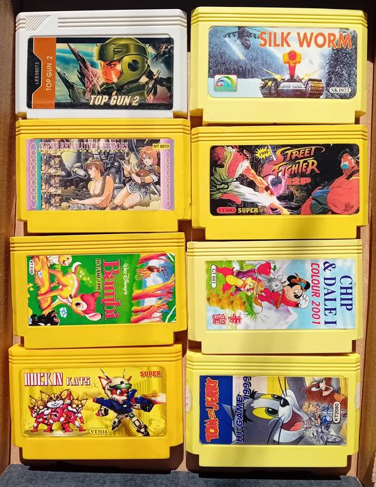 Casete joc vechi Terminator Famicom Sega Nintendo