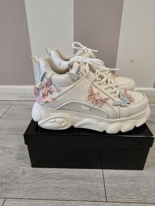 Incaltaminte dama, comoda, cu talpa broasa, Bufallo originali