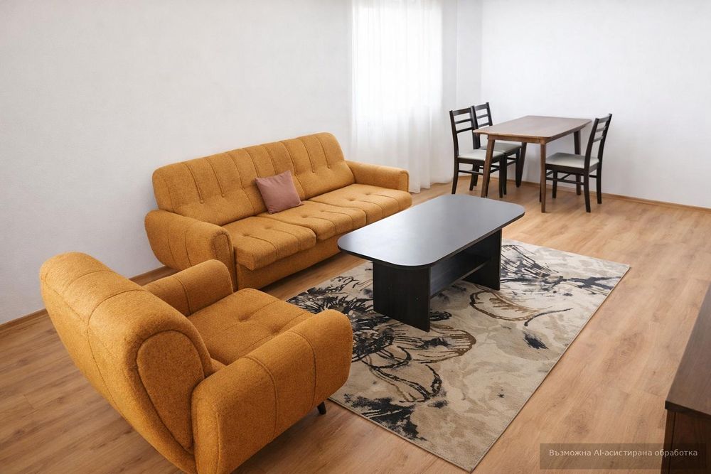 Тристаен апартамент под наем в Център