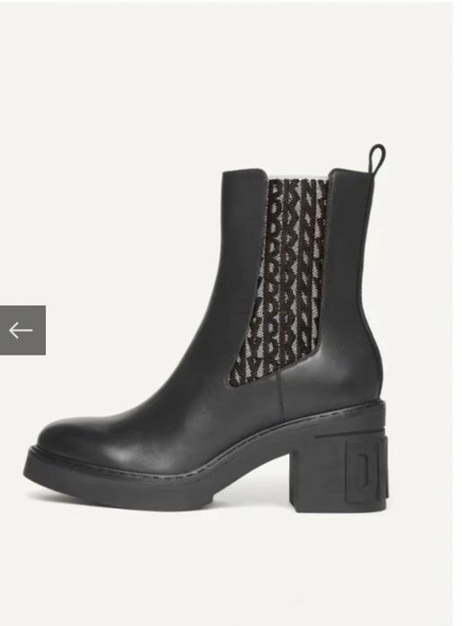 Ботинки женские, кожа, челси, DKNY (оригинал)