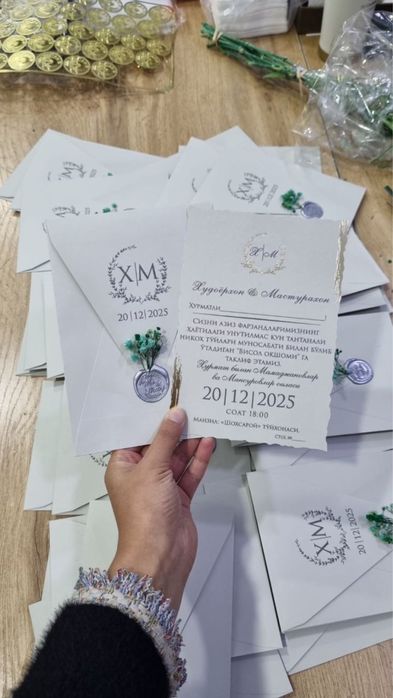 Taklifnoma tayyorlash | Пригласительные на заказ | Taklifnoma tashkent