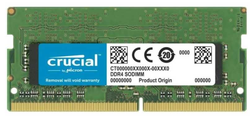 Memorie RAM laptop Crucial by Micron 8GB DDR4 3200MHz SO-DIMM | PRODUS NOU, SIGILAT