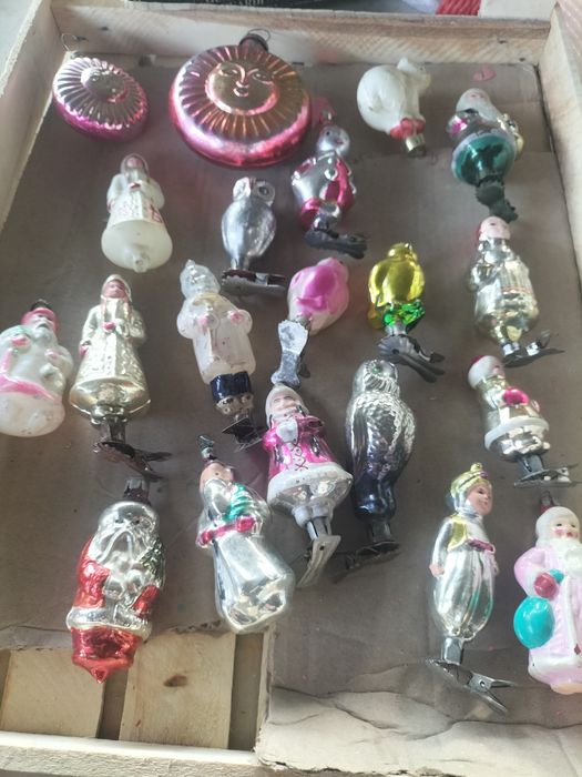 Советский ёлочные игрушки
