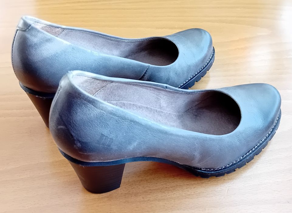 Обувки токчета Mustang/mtng 35, естествена кожа  НОВИ