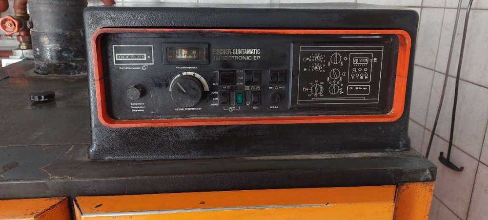 Cazan, centrala  gazeificare Fisher Guntamatic Turbra 30kw