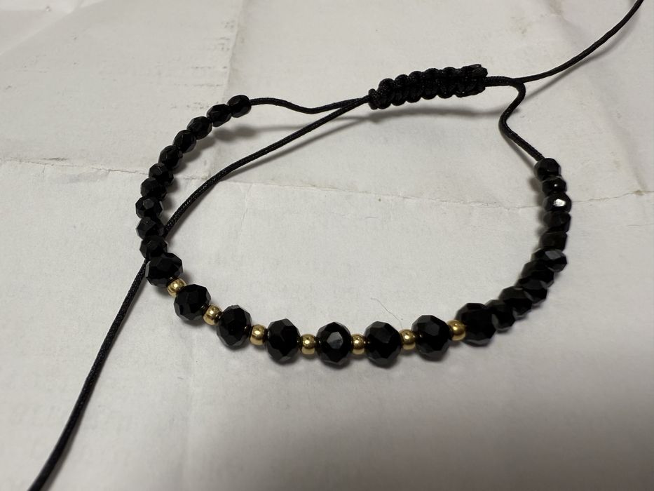 Bratara cu bilute de aur 14k