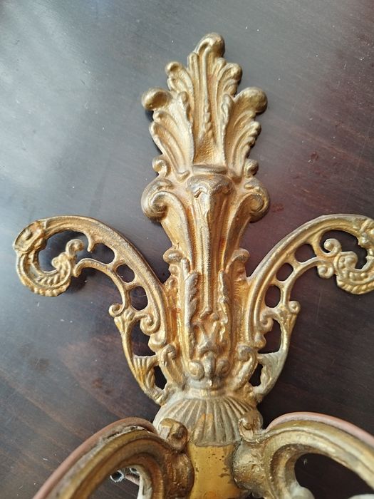 Бронзов двоен аплик