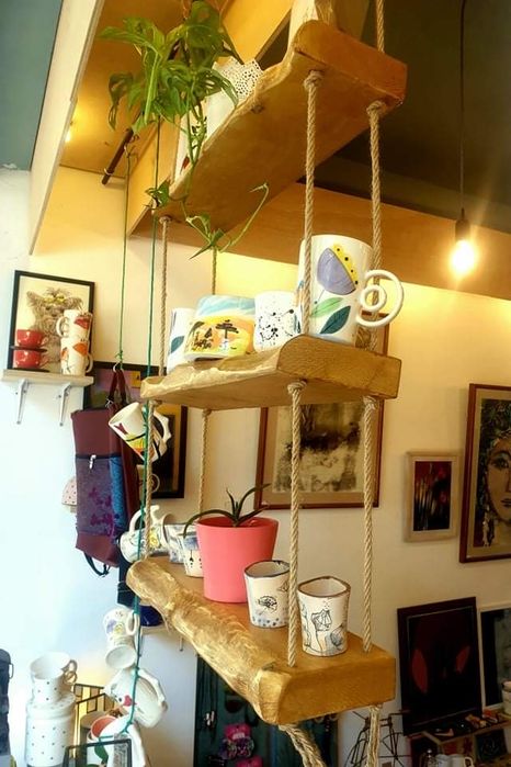 Рафтове етажерка масивни Рустик стил РЕАЛНИ ЦЕНИ!