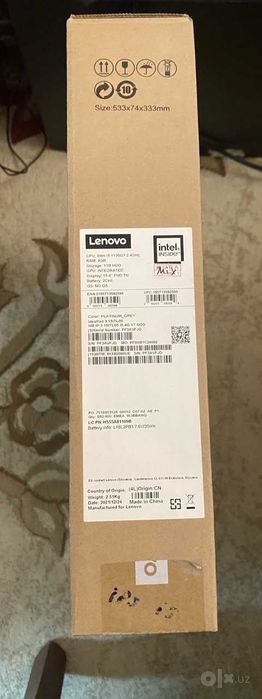 Ноутбук Lenovo ip3 i5 1135g7 4/1tb 15.6 fhd