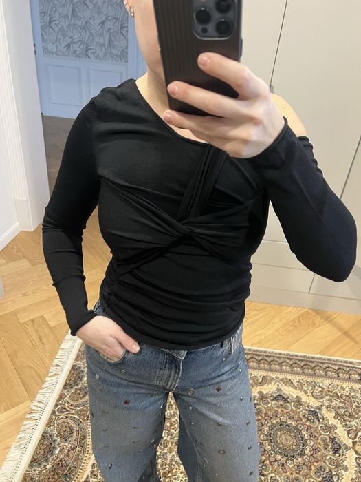 Top mulat negru Zara