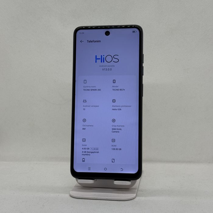 Tecno Spark 20c 128 Gb