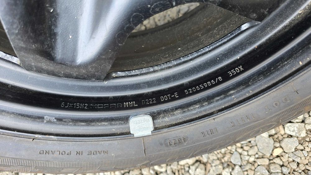 Jante Tabla Fiat/Lancia 4x98 butuc 58,1 6,0x15 et 35
