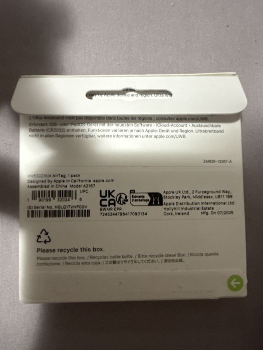 Apple AirTag single pack/4 pack