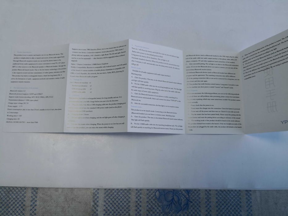 Bluetooth audio receptor si transmitator