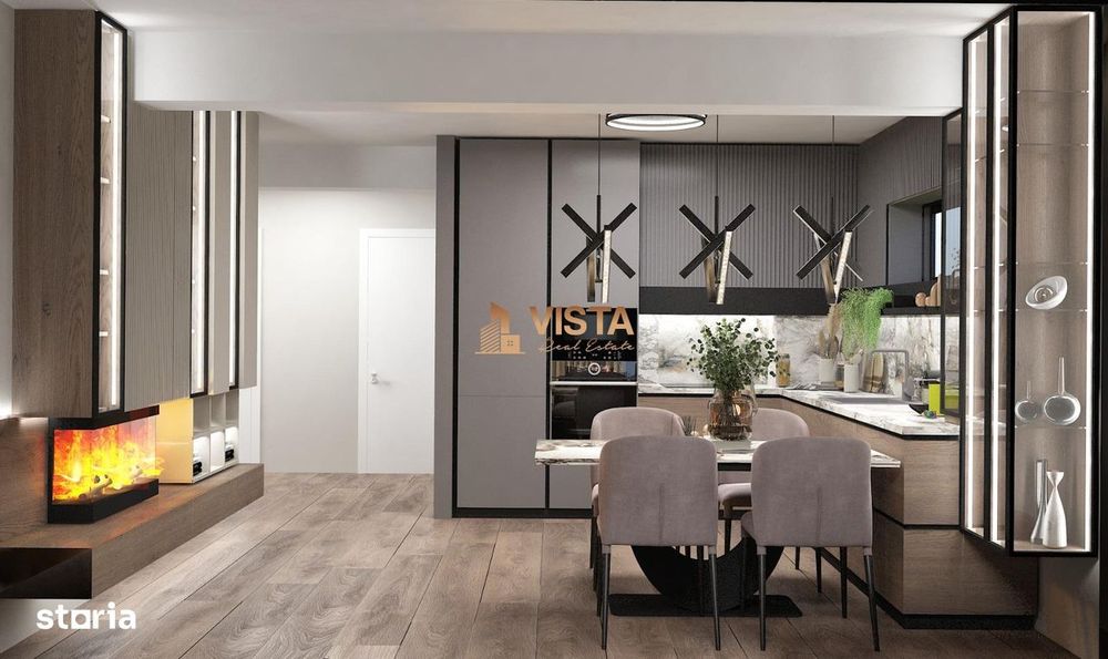 Casa finalizata parter Stupini, 3 dormitoare, bucatarie mobilata, Stup