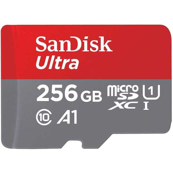 Card memorie 256GB MicroSdxc Sandisk Ultra Sigilat pentru telefon tableta Nou