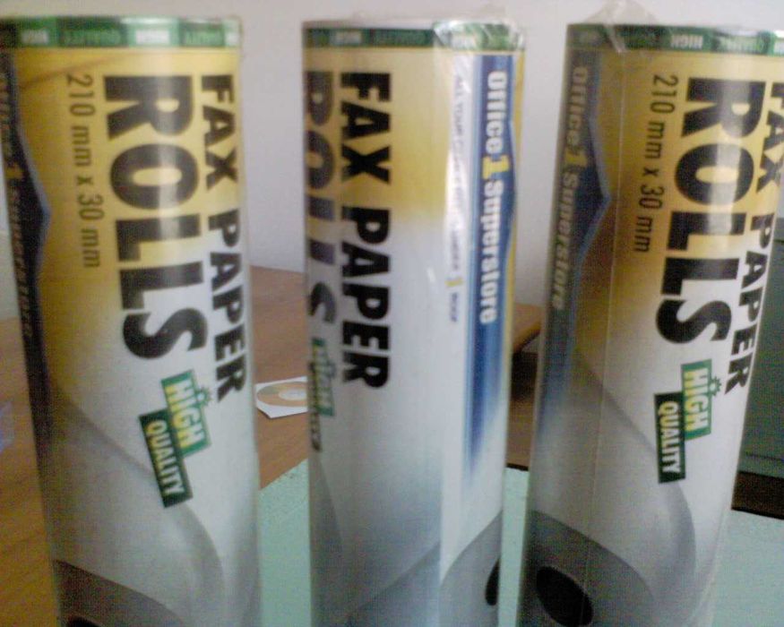 Термочувствителна  Факс хартия 210 mm x 30 m