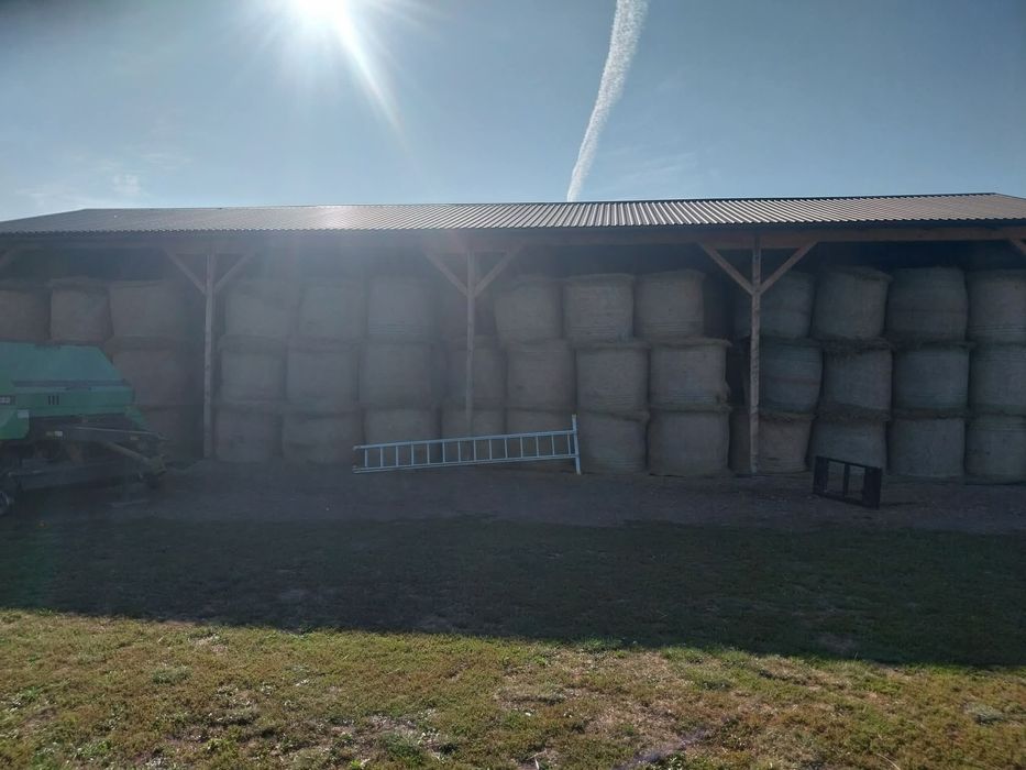 Baloti de fân rotunzi