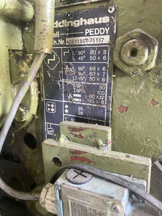Masina debitat si perforat Peddy