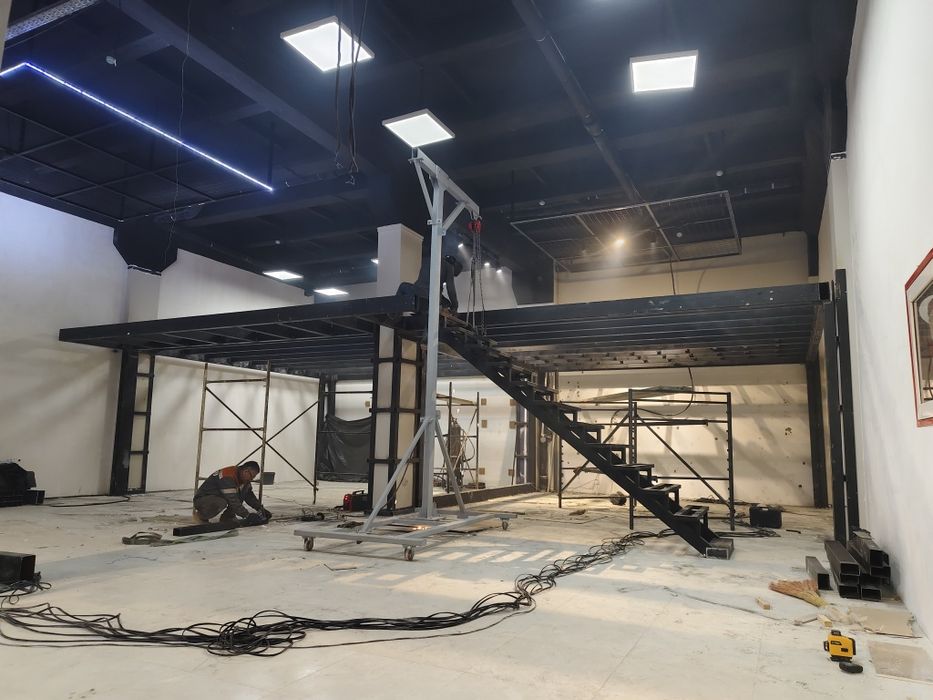 Металлоконструкции в любом сложности.