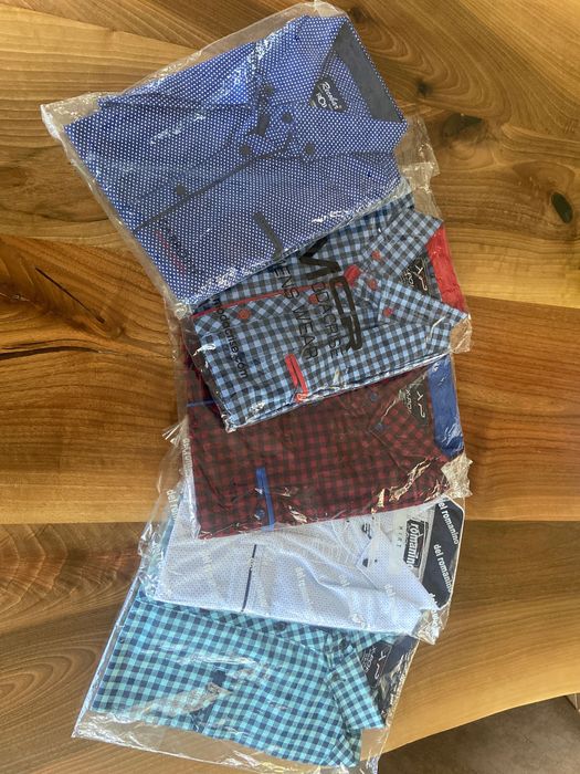 Летние мужские рубашки с коротким рукавом