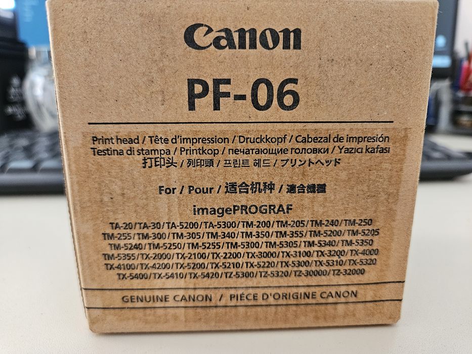 Cap de printare / Printhead Canon PF-06 nou