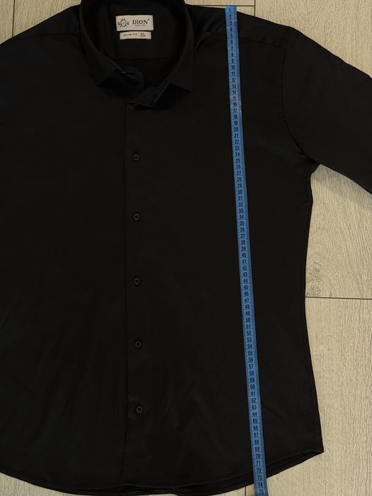 Camasa Dion  neagra  barbati noua Slim fit