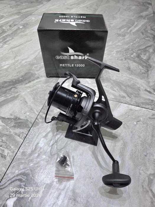 SET 3 Mulinete Eastshark Mettle 12000 9+1 rulmenti NEW 2026