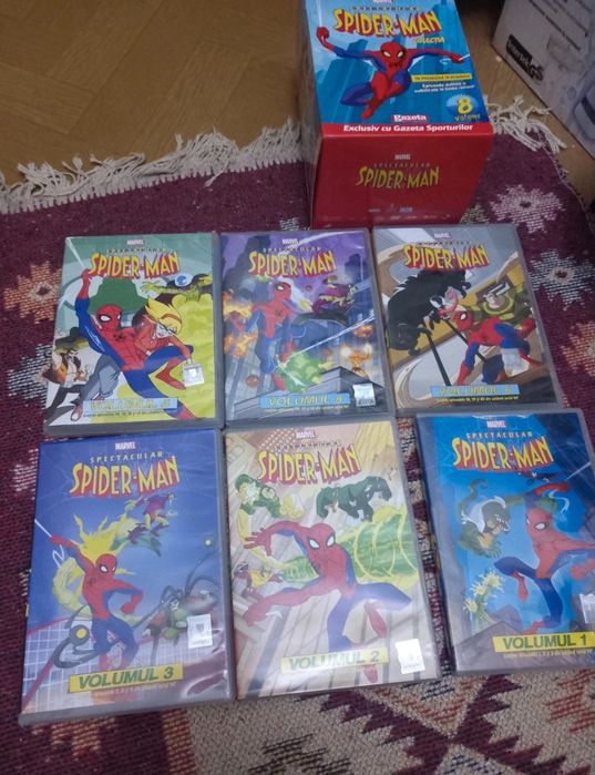 DVD Spectacular Spider-Man – Colecție completă 6 volume