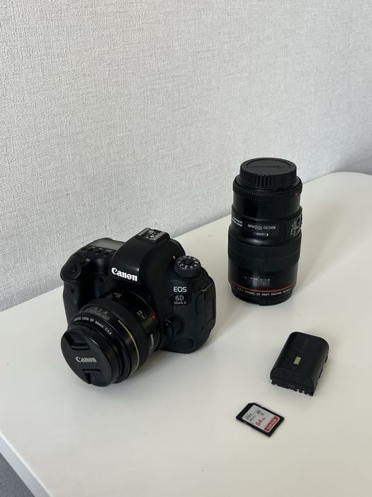 Canon EOS 6D Mark II + 2 объектива, готовый комплек