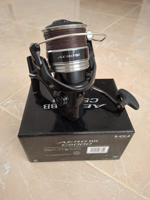 Фидер въдица Daiwa N'ZON и макари Shimano aero 5000BB и Daiwa N'zon plus 5000s-cp