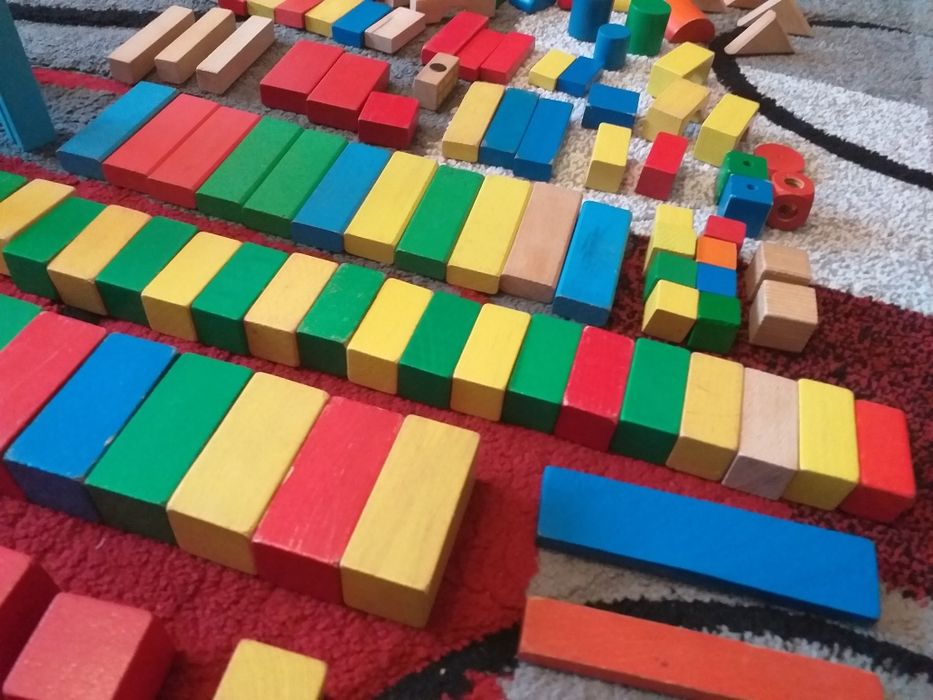 Joc creativ din lemn pt copii