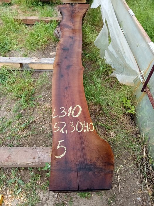 Дъски пропарен орех, янове за смола