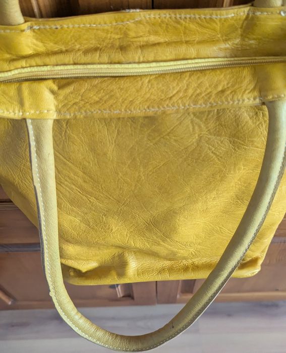 Чанта от естествена кожа