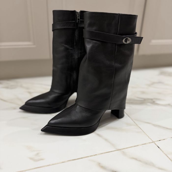 Ботинки кожаные осень-весна