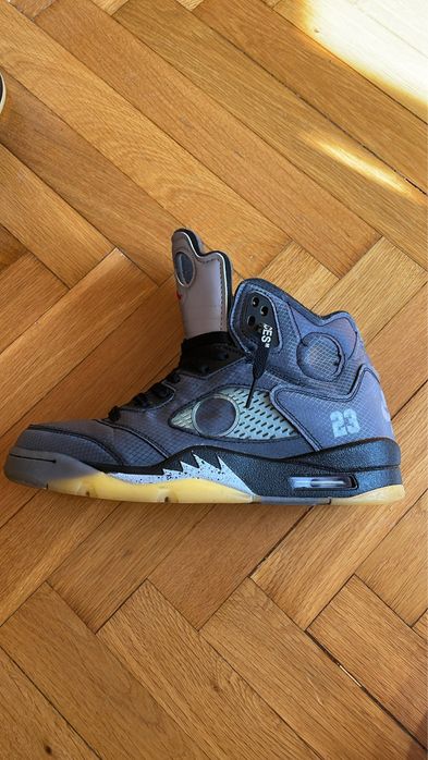 off-white air jordan 5